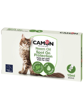Camon Cat Fiale Spot On Olio di Neem 5 x 2ml