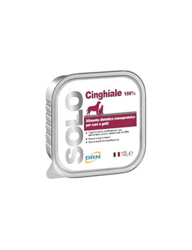 Drn Dog Cat Solo Cinghiale 100g