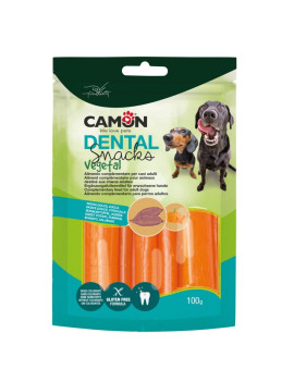 Camon Dog Dental Snack Cannoli di Patata Dolce...