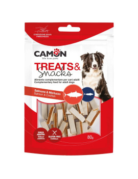 Camon Dog Snack Sandwich con Salmone e Merluzzo...