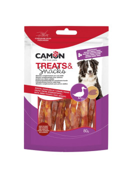 Camon Dog Snack Strips di Anatra e Patata Dolce...