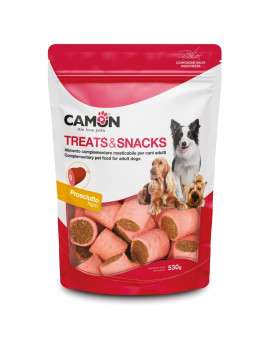 Camon Dog Snack Biscotti Rollos al Prosciutto 530g