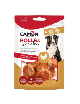 Camon Dog Snack Monetine di Pollo Grigliate 80g