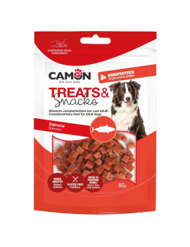 Camon Dog Snack Dadini di Salmone 80g