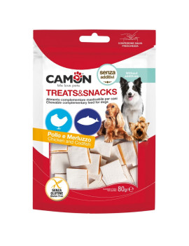 Camon Dog Snack Sandwich Pollo e Merluzzo 80g