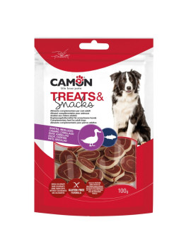 Camon Dog Snack Sushi Rolls Anatra e Merluzzo 100g
