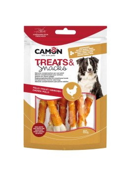 Camon Dog Snack Ossicini Arrotolati con Pollo 80g