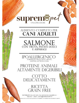 Supremopet Cane Grainfree Salmone Trota...