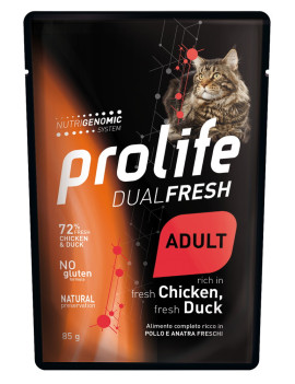 Prolife Cat Dual Fresh Adult Chicken and Duck 85g