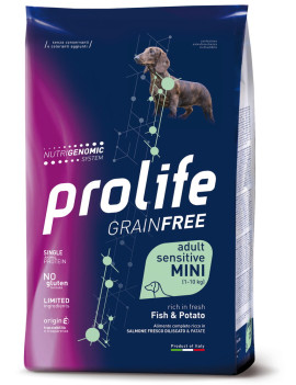 Prolife Dog Grain Free Sensitive Adult Fish and...