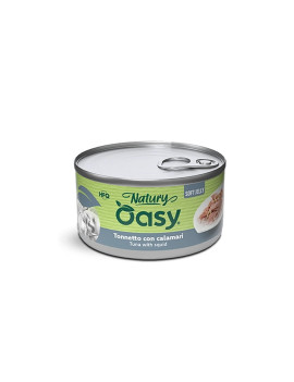 Oasy Natury Cat Jelly Tonnetto Con Calamari 150g
