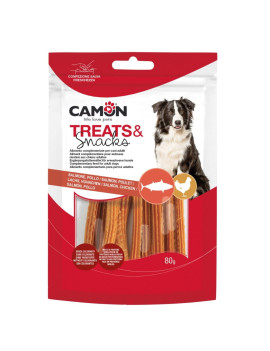 Camon Dog Snack Strips a Spirale Salmone e...