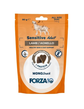 Forza10 Dog Adult Snack Sensitive Agnello 80g
