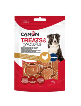 Camon Dog Snack Sushi Rolls di Pollo e Merluzzo...