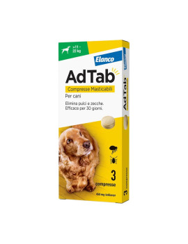 AdTab Antiparassitario per Cani da 11 a 22kg...