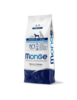 Monge Natural Superpremium Dog Puppy Medium...