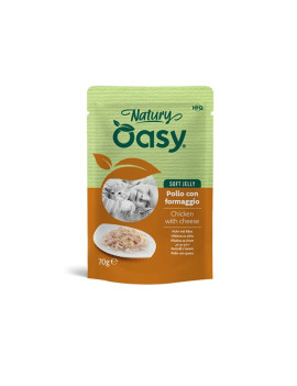 Natua Natury Cat Soft Jelly Pollo con Formaggio...