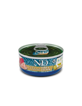 Farmina Cat N&D Natural Adult Tonno e Pollo 70g
