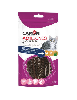 Camon Cat Snack Actibones al Merluzzo e Pollo 45g