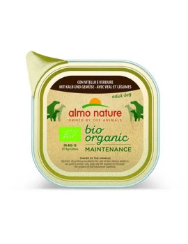 Almo Dog Bio Organic Vitello e Verdure 100g