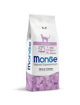 Monge Natural Superpremium Cat Sterilised Ricco...