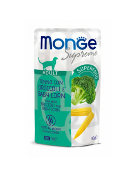 Monge Supreme Cat Adult Tonno con Broccoli e...