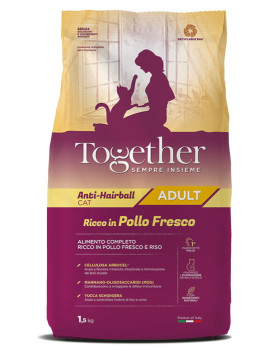 Together Cat Adult Ricco in Pollo Fresco 1,5Kg