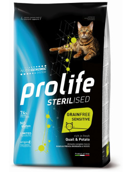 Prolife Cat Sterilised Grain Free Sensitive...