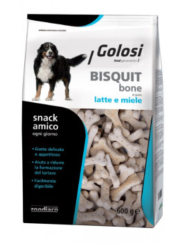Golosi Bisquit Bone Latte e Miele 600g
