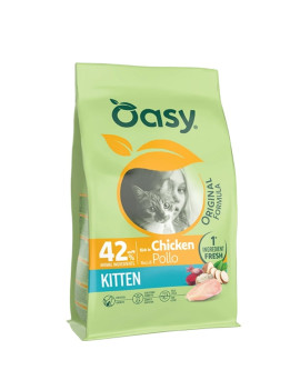 Oasy Cat Original Formula Kitten Ricco in Pollo...