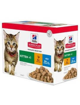 Hill's Science Plan Kittem Multipack 12 x 85g
