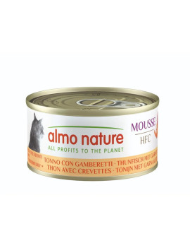 Almo Cat Hfc Mousse Tonno e Gamberetti 70g