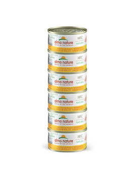Almo Cat Hfc Natural Megapack Filetto Pollo 6 x...