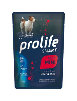 Prolife Dog Smart Adult Manzo e Riso Mini 100g