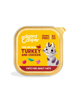 Edgard & Cooper Cat Adult Tacchino e Pollo 85g