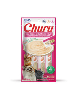 Inaba Cat Churu Tonno e Gamberetti 56g