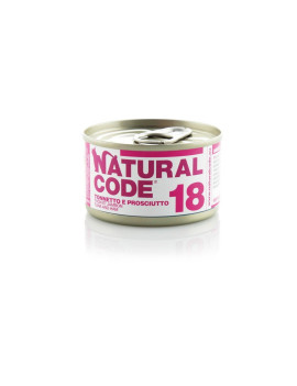 Natural Code Cat 18 Tonnetto e Prosciutto 85g