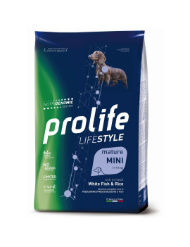 Prolife Dog Lifestyle Mature Pesce Bianco...