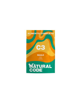 Natural Code Cat C3 Completo Maiale 70g