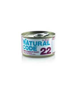 Natural Code Cat 22 Tonno e Fegato Di Manzo 85g