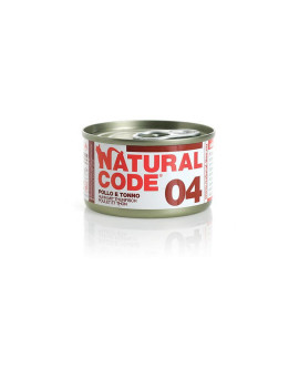 Natural Code Cat 04 Pollo e Tonno 85g
