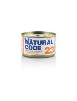 Natural Code 23 Tonno, Patate e Carote 85g