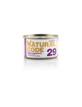 Natural Code Cat 29 Tonno e Prosciutto 85g