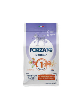 Forza10 Dog Mini e Toy Diet Cavallo e Piselli...