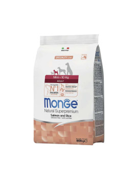Monge Natural Superpremium Dog Adult Mini...