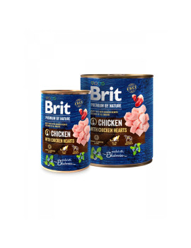 Brit Premium Dog Pollo e Cuori 800g
