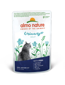 Almo Cat Urinary Help Pesce 70g