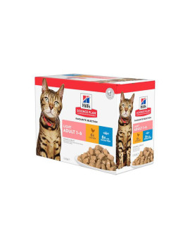 Hill's Science Plan Adult Light Multipack Pollo...