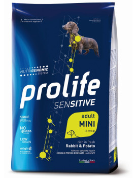 Prolife Dog Sensitive Adult Rabbit and Potato...
