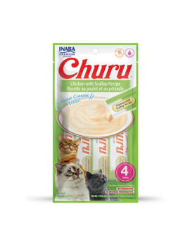 Inaba Cat Churu Pollo Con Capesante 56g